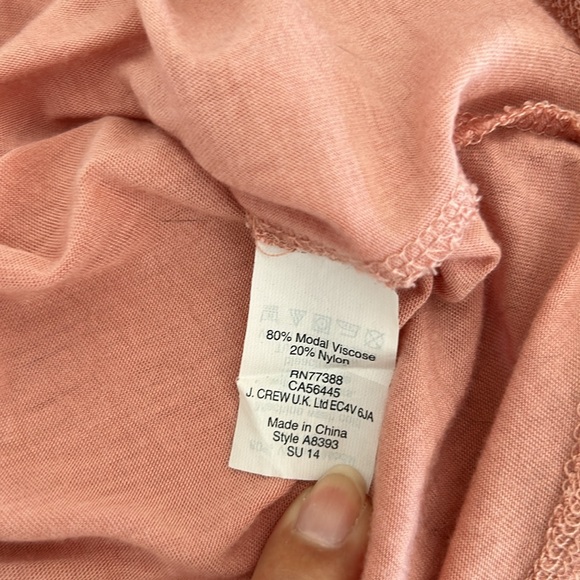 J. Crew Rolled sleeve Tank Top - Picture 8 of 8